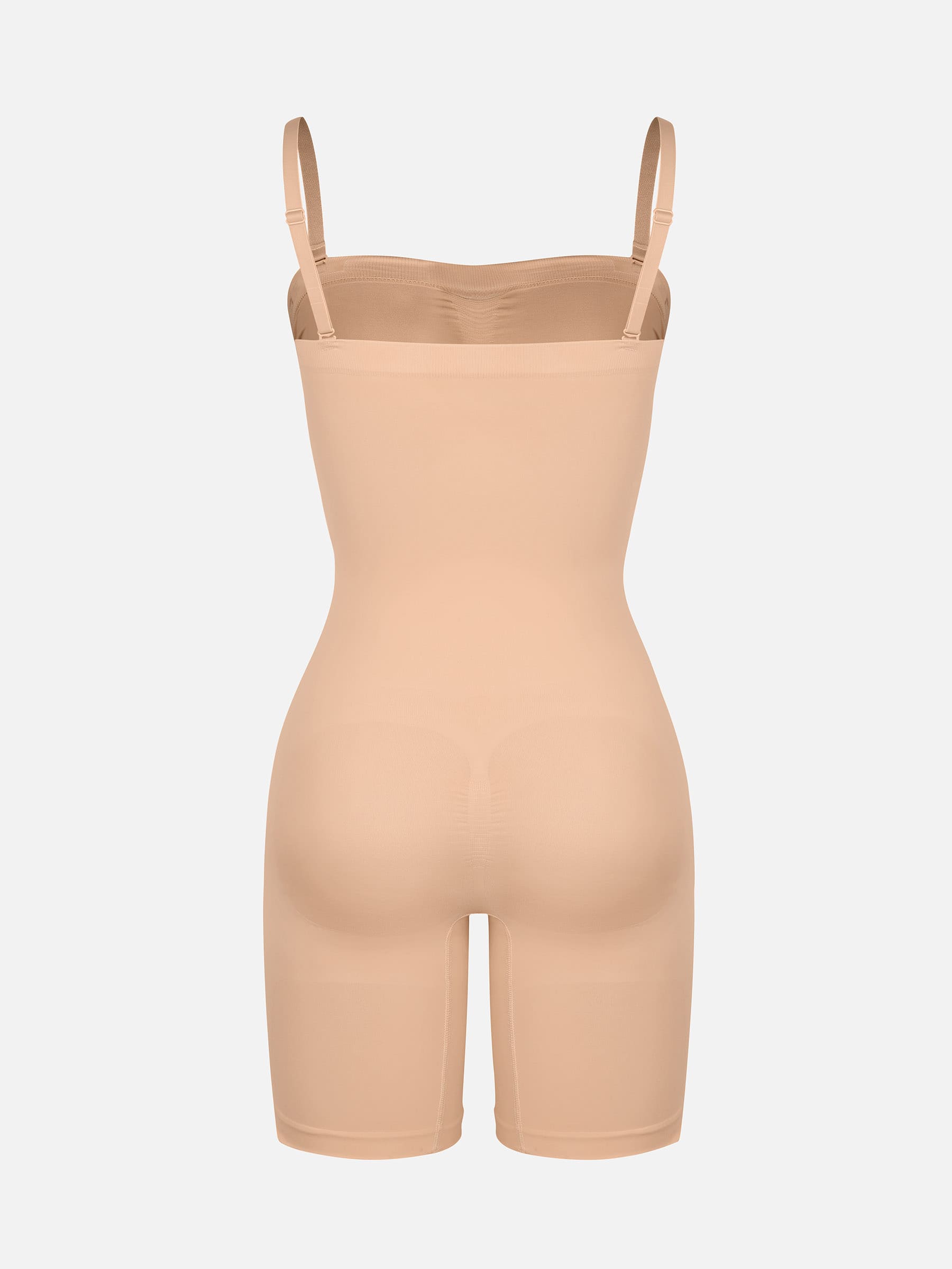 Contourné Seamless Strapless Bodysuit with Removable Straps