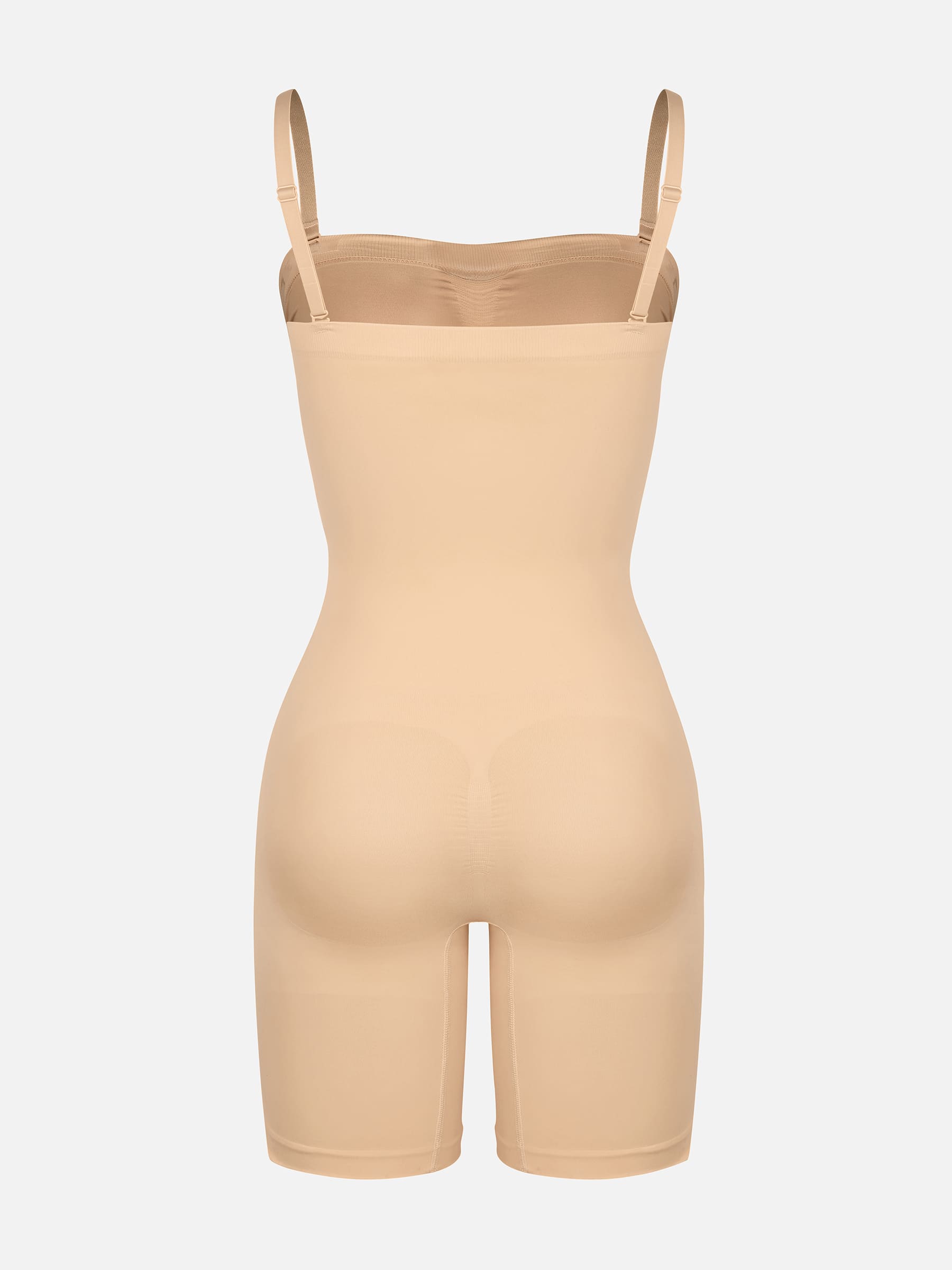 Contourné Seamless Strapless Bodysuit with Removable Straps