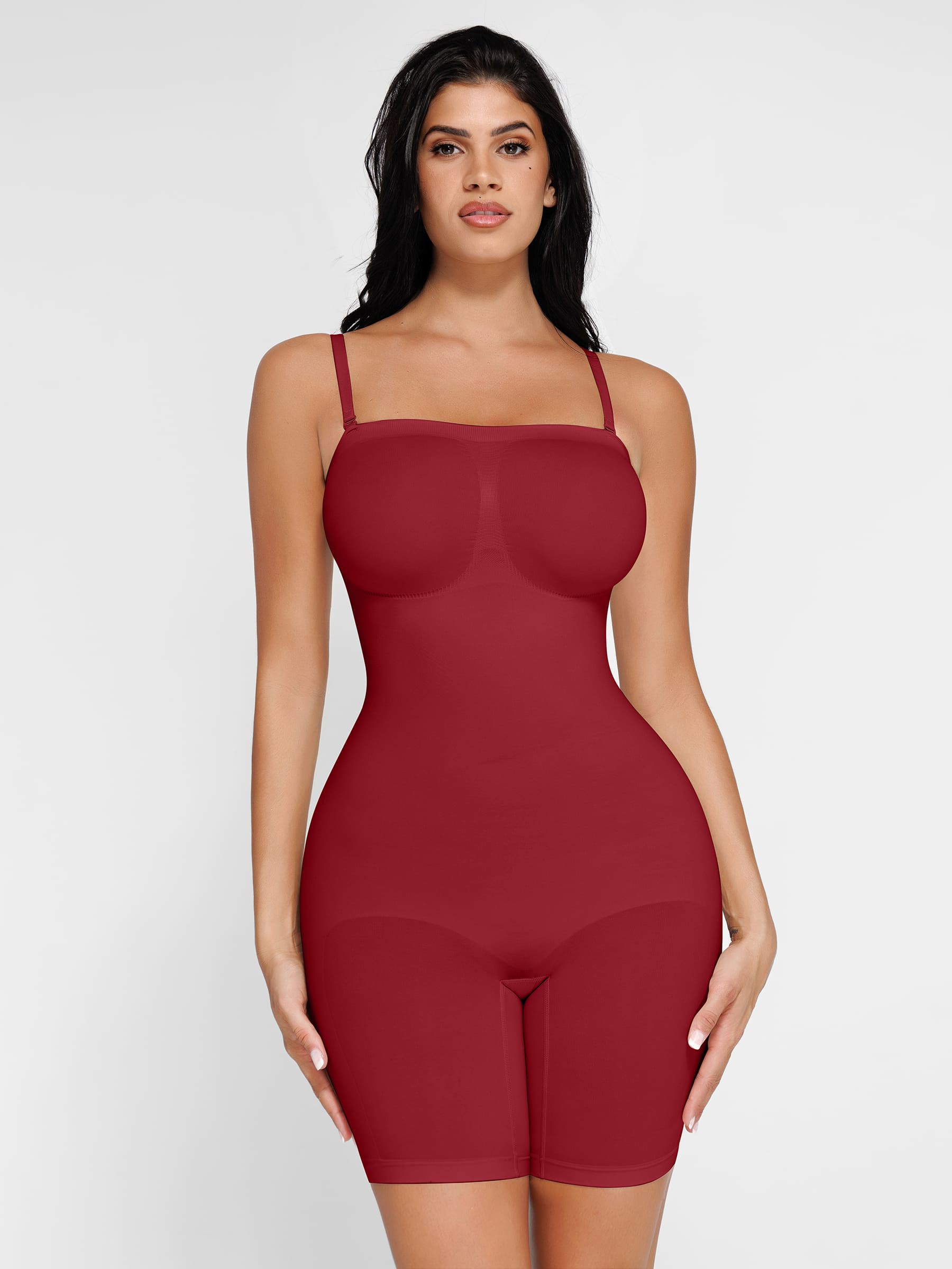 Contourné Seamless Strapless Bodysuit with Removable Straps